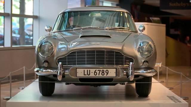Subastan Aston Martin DB5 de James Bond por 6,4 millones