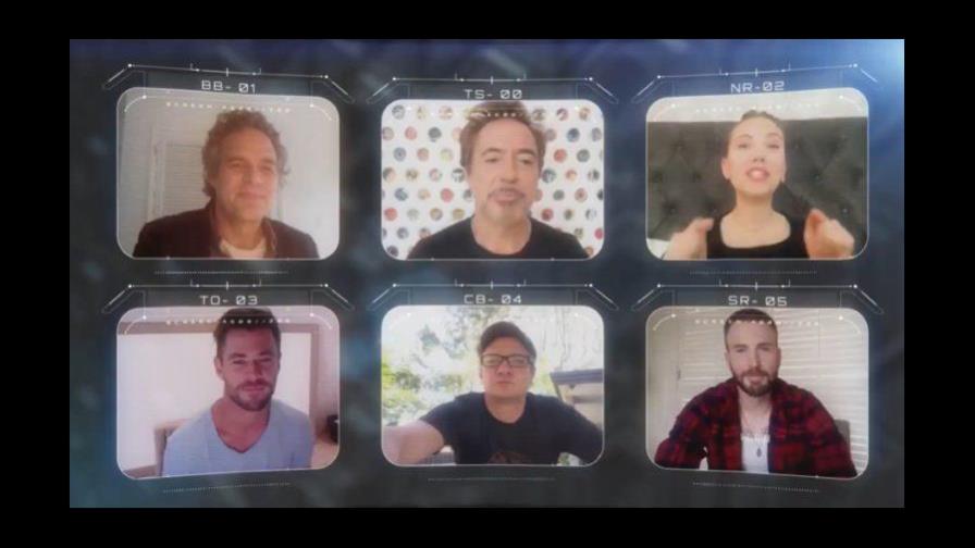 Video | Los Avengers se reúnen por videollamada y piden quedarse en casa