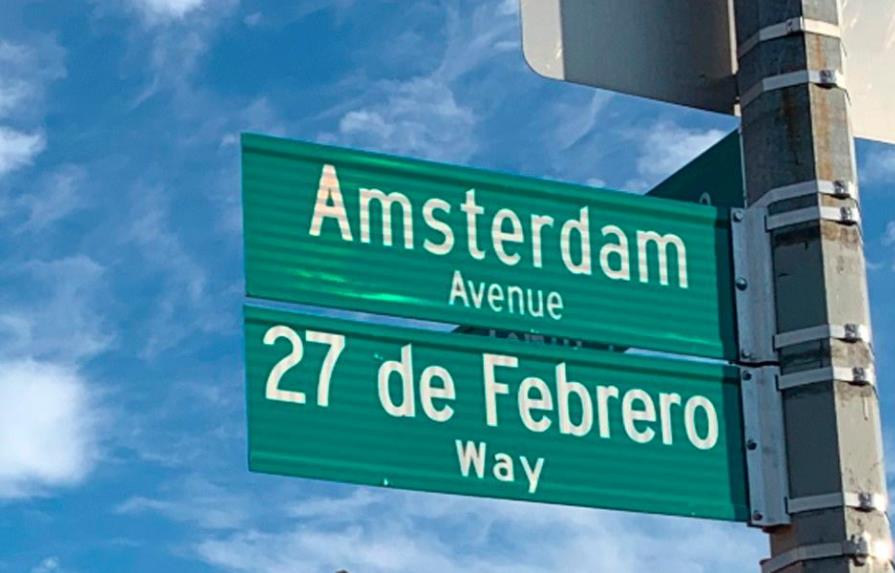 Nombran avenida de Nueva York  “27 de Febrero” por independencia dominicana 