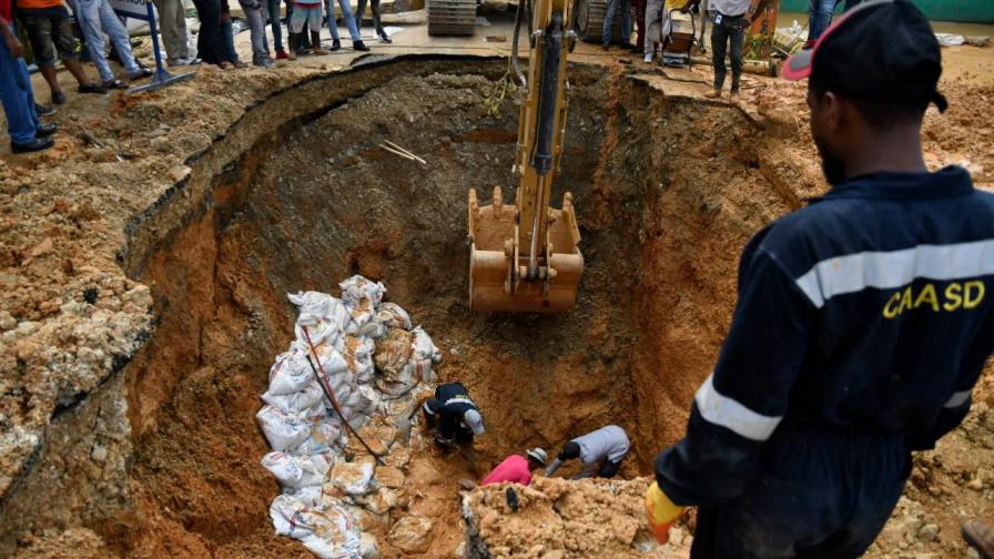 Avería deja sin agua a decenas de barrios del Distrito y Santo Domingo Oeste