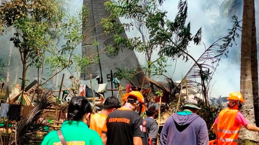 45 muertos, 53 heridos y 5 desaparecidos tras accidente de avión filipino 45 muertos, 53 heridos y 5 desaparecidos tras accidente de avión filipino