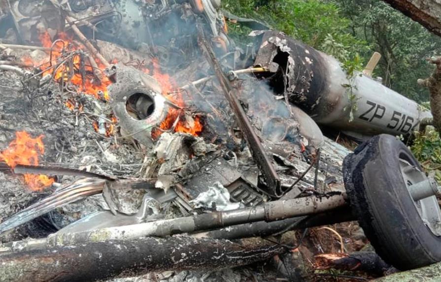 Al menos 5 muertos en accidente aéreo con jefe de Defensa de la India a bordo