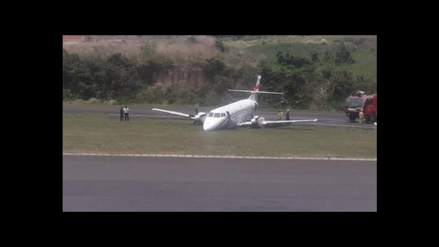 Aerodom confirma avión realizó aterrizaje forzoso en Dominica salió del AILA