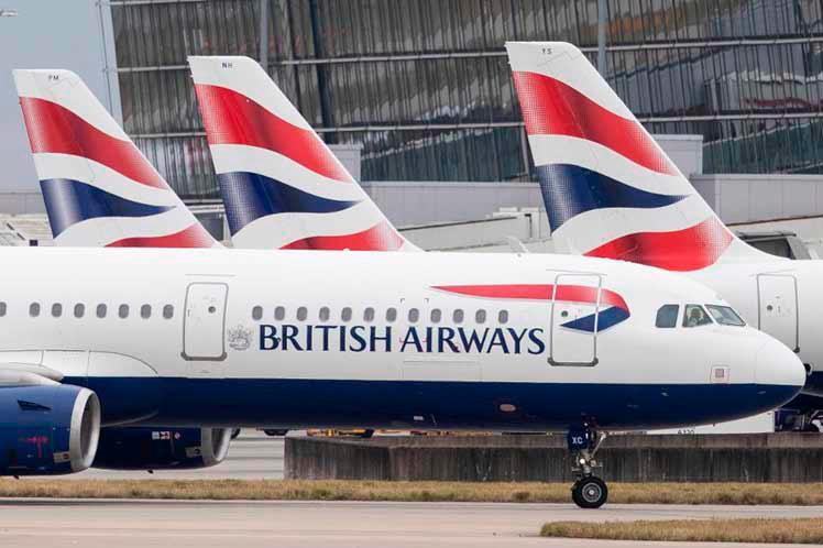 British Airways acuerda despedir 270 pilotos y reducir 20 % del salario 