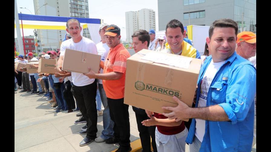 Gobierno chino critica “politización” de entrega de ayuda a Venezuela Gobierno chino critica “politización” de entrega de ayuda a Venezuela