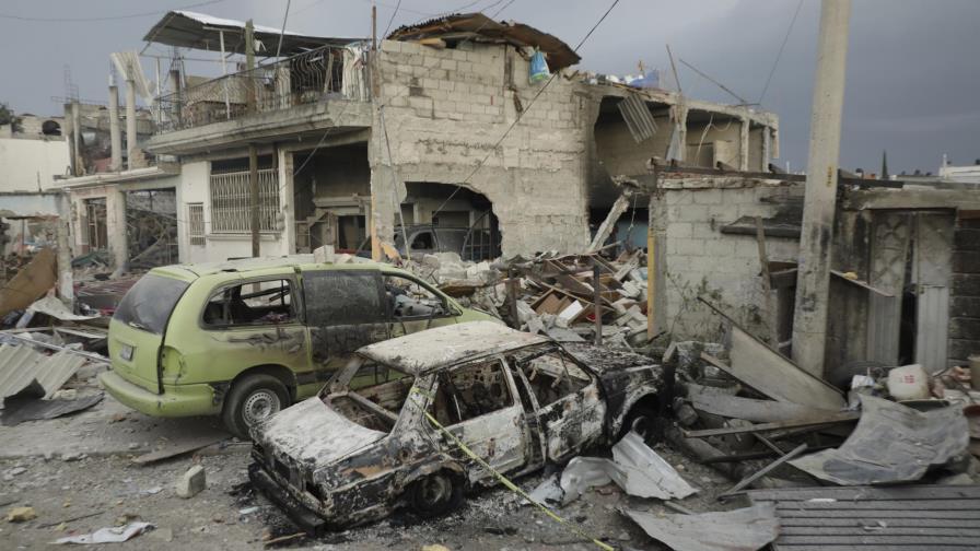 Suben a dos los muertos por explosiones en México Suben a dos los muertos por explosiones en México
