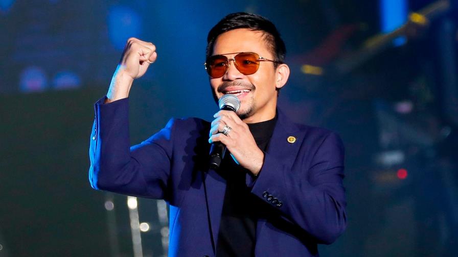 El boxeador Manny Pacquiao anuncia su candidatura a presidente en Filipinas