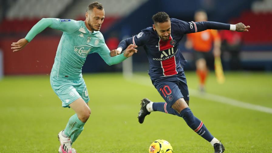 PSG recupera terreno perdido con paliza de 6-1 al Angers