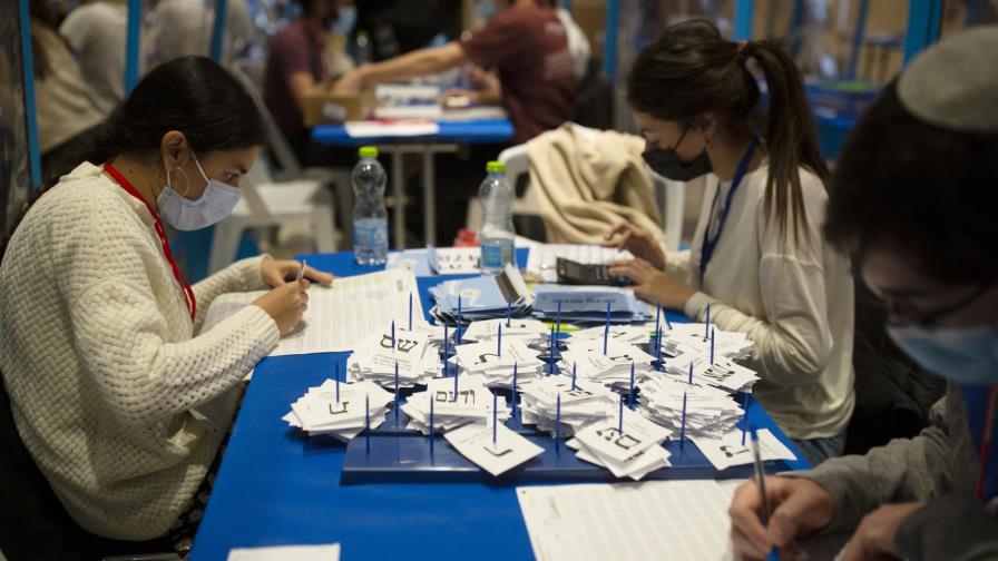 Israel: Elección en punto muerto al finalizar el recuento