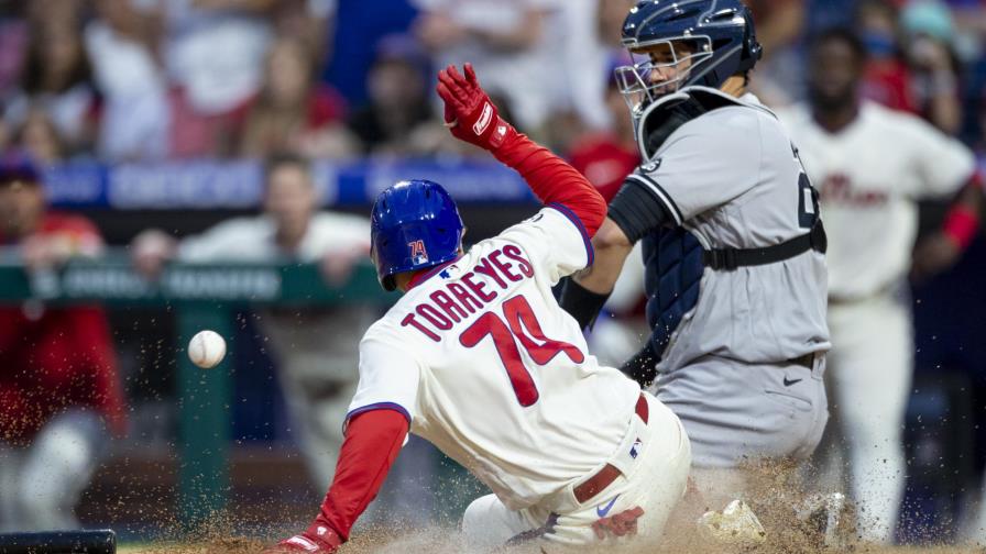 Segura impulsa a Torreyes y Filis se imponen 8-7 a Yanquis