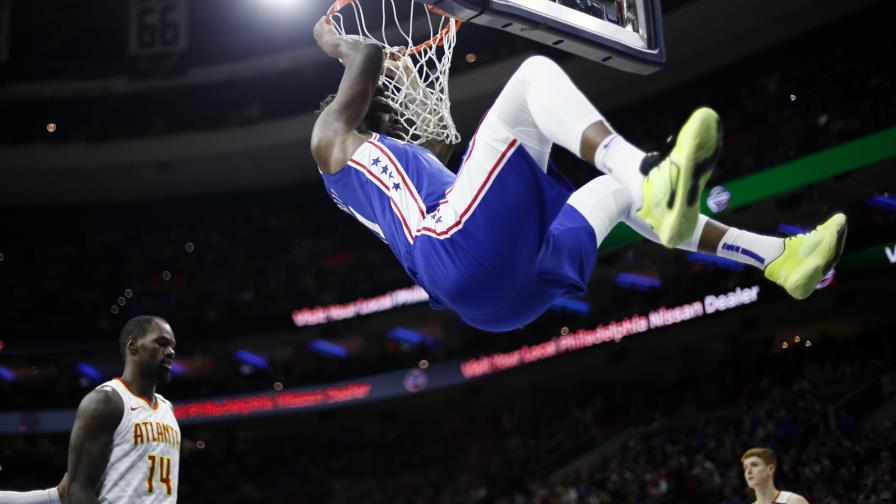 Embiid logra 49 puntos; 76ers vencen a Hawks Embiid logra 49 puntos; 76ers vencen a Hawks