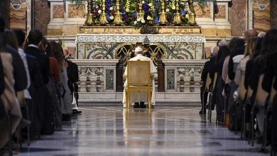 Papa ora por fin de la pandemia y horizonte de esperanza