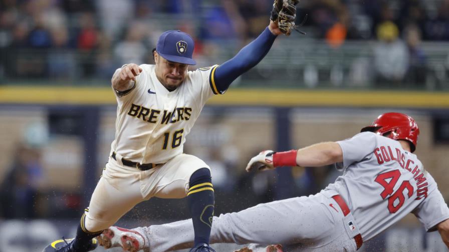 Cardenales vencen 8-5 a Cerveceros; Goldschmidt jonronea Cardenales vencen 8-5 a Cerveceros; Goldschmidt jonronea