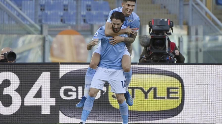 Lazio vence a Sampdoria y ocupa 4to sitio en Italia