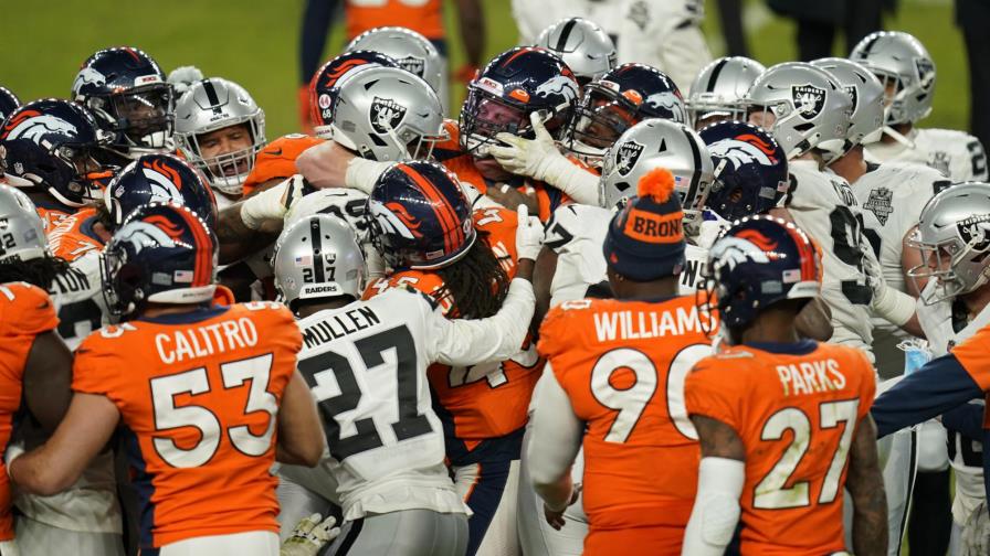 Carr conduce a Raiders a victoria sobre Broncos