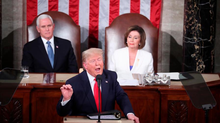 Trump saca músculo económico en su discurso sobre Estado de la Unión