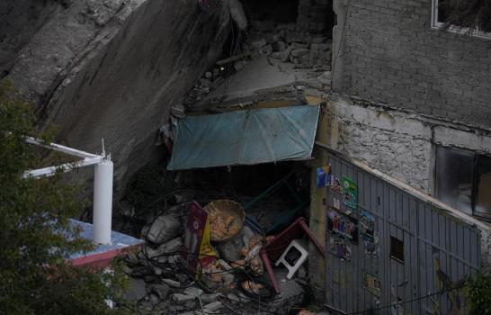 Un muerto por alud en las afueras de la Ciudad de México