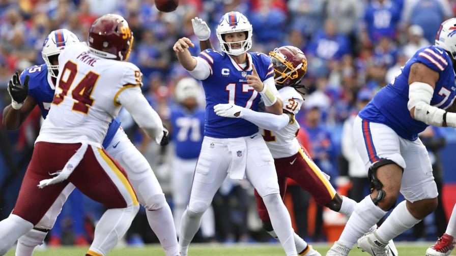 Allen silencia a sus críticos y Bills vencen a Washington