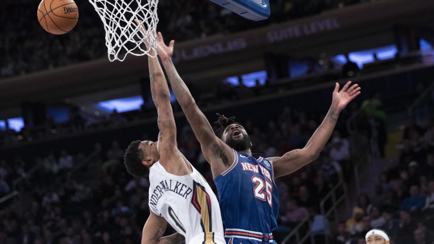 Ingram anota 28 puntos y Pellicans ganan 12-111 a Knicks