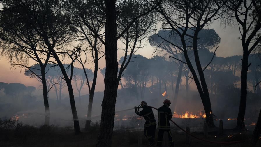 Contienen parcialmente incendio en Riviera Francesa