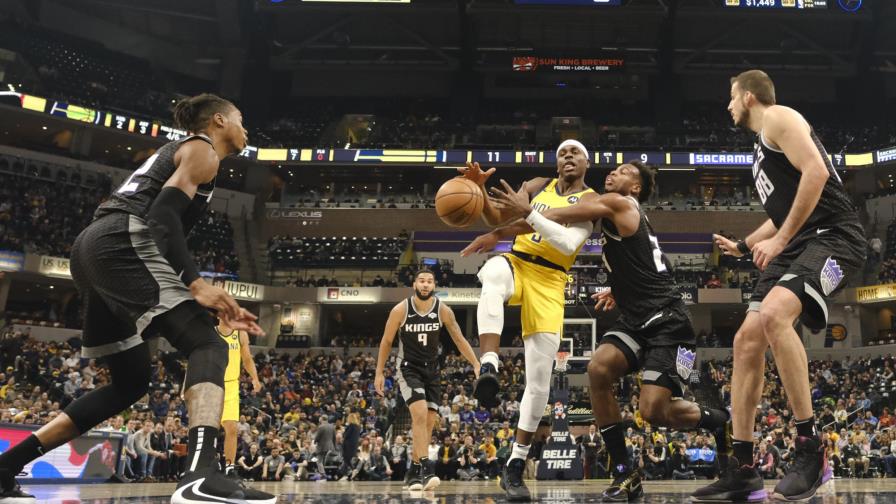Pacers ganan 119-105 a Kings y logran quinta victoria al hilo Pacers ganan 119-105 a Kings y logran quinta victoria al hilo
