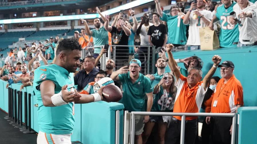 Dolphins sorprenden a Ravens e hilan 2do triunfo