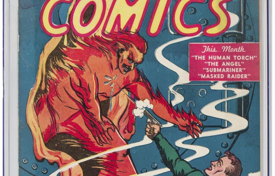 Venden en US$1,26 millones el primer número de Marvel Comics