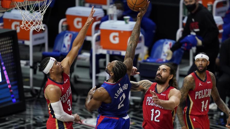 VIDEO | Leonard guía a Clippers en triunfo ante mermados Pelicans