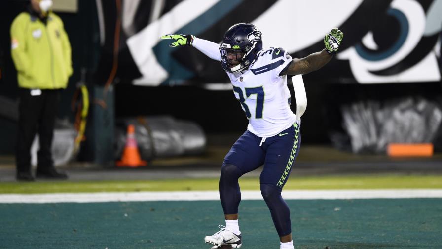 Metcalf y Wilson comandan triunfo de Seahawks sobre Eagles