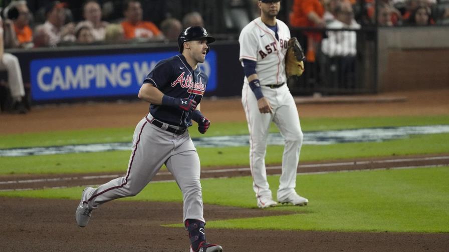 Soler abre Serie Mundial con jonrón; Bravos vencen a Astros