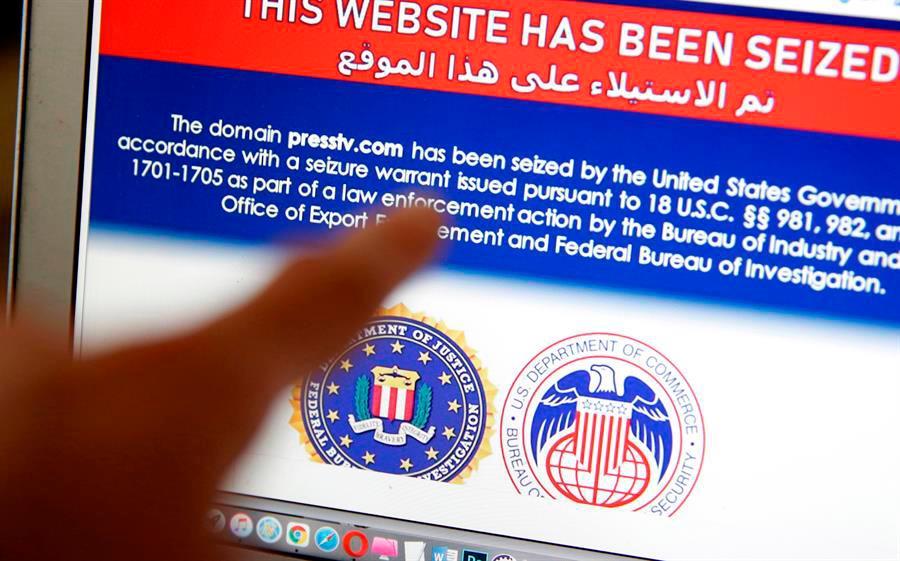 EE.UU. bloquea 36 webs iraníes por desinformación o actividades violentas