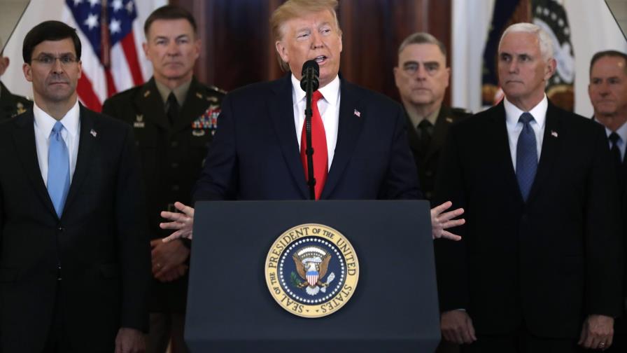Encuesta AP: EEUU apoya decisión de Trump de matar a iraní