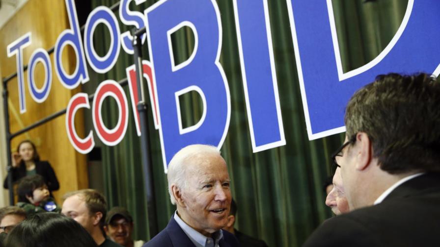 Biden ataca a Sanders en un encendido discurso en Las Vegas Biden ataca a Sanders en un encendido discurso en Las Vegas