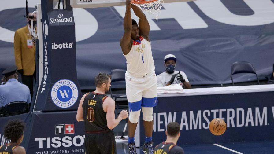 Pelicans se sacuden vergonzosa derrota y superan a Cavaliers