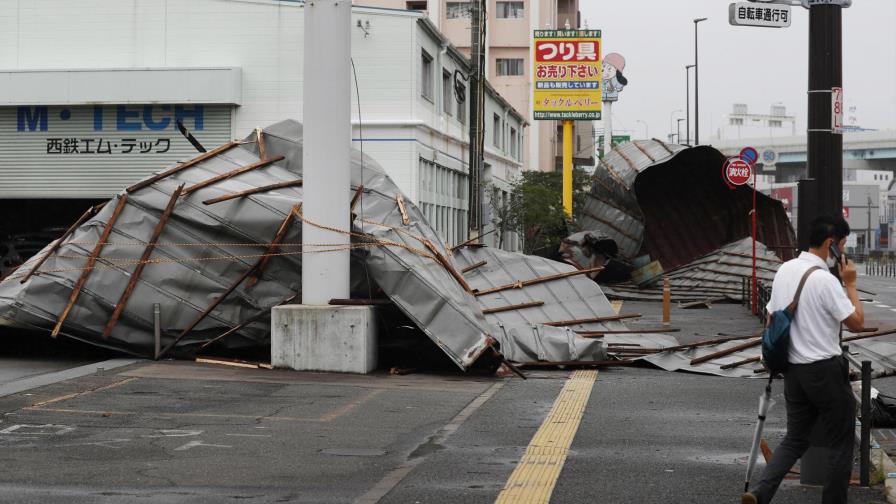 Un tifón golpea Corea del Sur tras azotar el sur de Japón