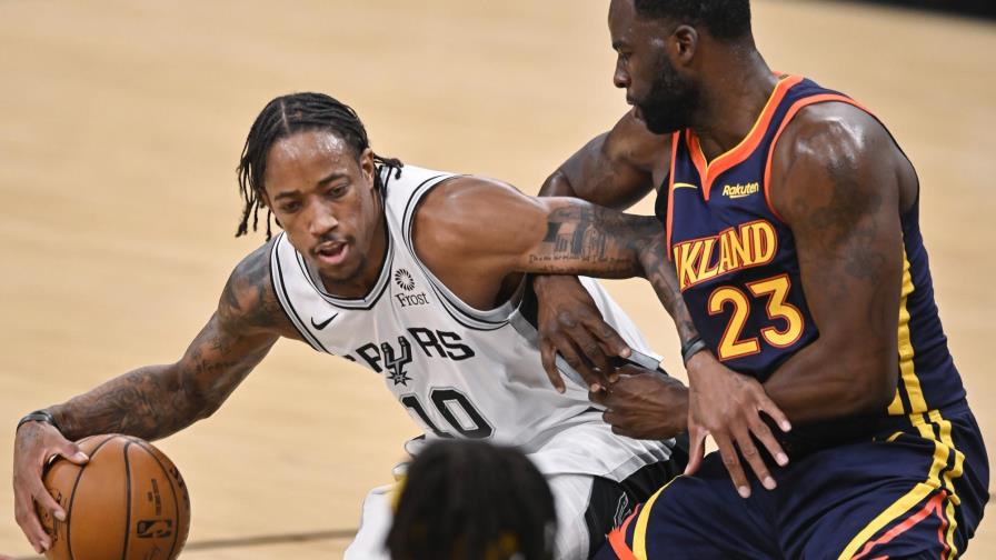 Murray, DeRozan guían a Spurs en victoria sobre Warriors