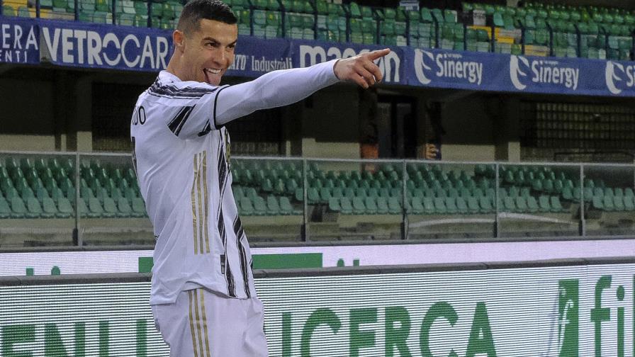 Cristiano anota pero Juve sólo empata con Hellas Verona