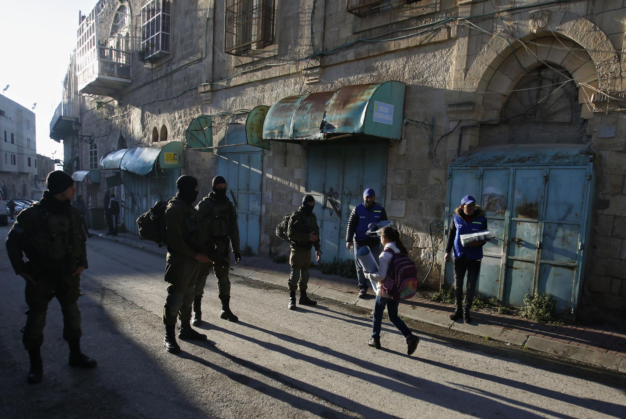 Protestas pacíficas de palestinos tropiezan con barreras