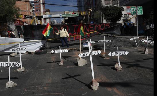 Opositores y seguidores de Morales miden fuerzas en Bolivia Opositores y seguidores de Morales miden fuerzas en Bolivia