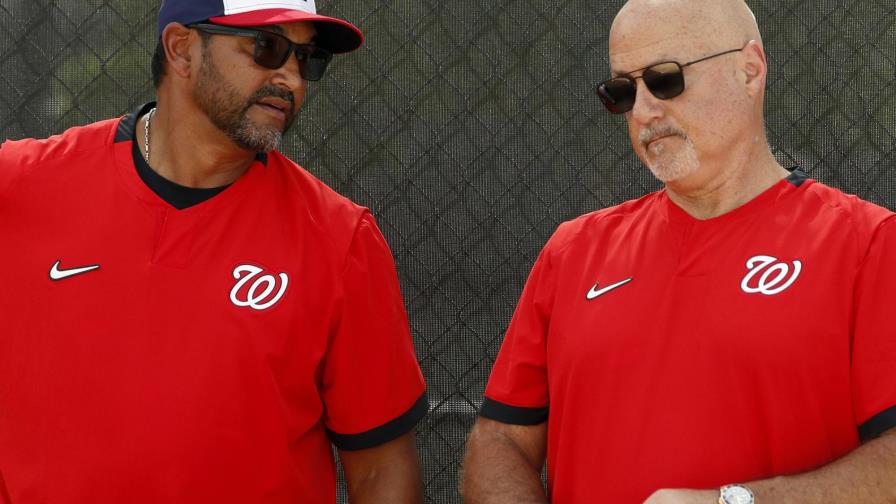 Nacionales extienden contrato al manager Dave Martínez Nacionales extienden contrato al manager Dave Martínez