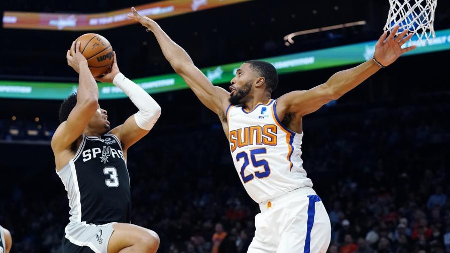 Suns derrotan a Spurs y son los primeros en llegar a 20 triunfos