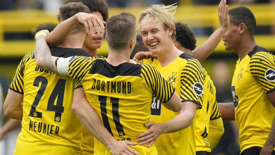 Dortmund gana sin Haaland