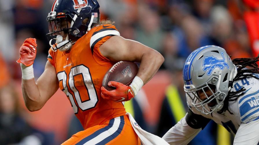 Broncos vencen a Lions, que hilan 8 partidos sin ganar
