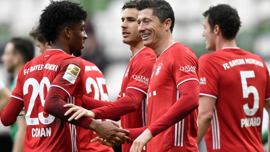 Bayern derrota a Bremen en la Bundesliga
