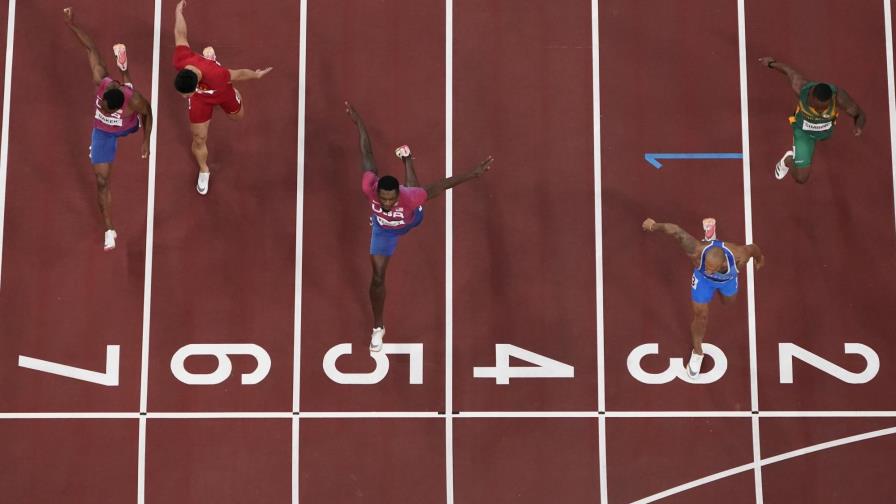 Italiano Jacobs sorprende al ganar en la final de 100 metros