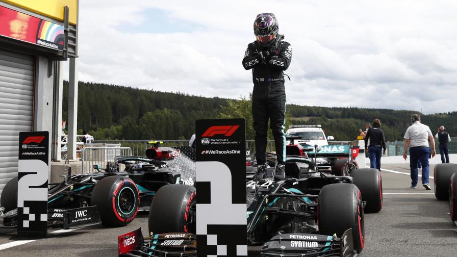 Lewis Hamilton: Esta pole es para Chadwick Boseman Lewis Hamilton: Esta pole es para Chadwick Boseman