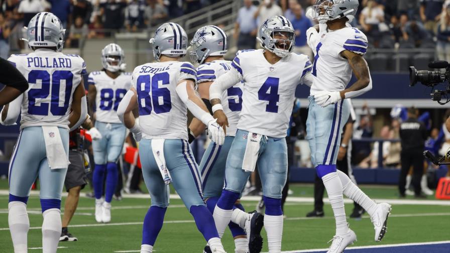 Cowboys alzan vuelo y con cartel de candidatos a playoffs