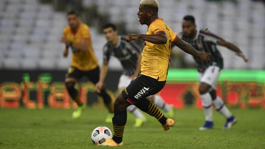 Barcelona de Ecuador empata con Fluminense en el Maracaná