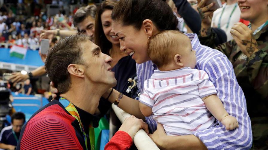 La esposa de Michael Phelps teme perderlo por la depresión