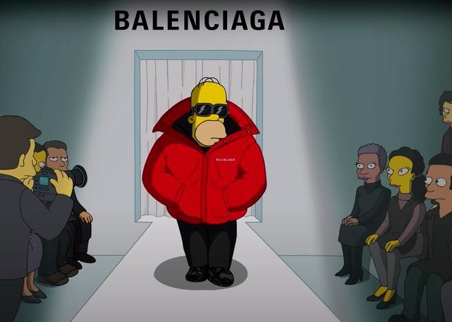 Con un capítulo de ‘Los Simpsons’; así presentó Balenciaga su nueva colección 